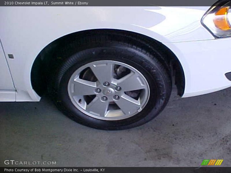Summit White / Ebony 2010 Chevrolet Impala LT