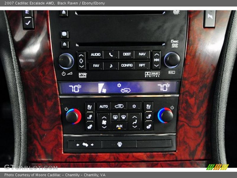 Black Raven / Ebony/Ebony 2007 Cadillac Escalade AWD