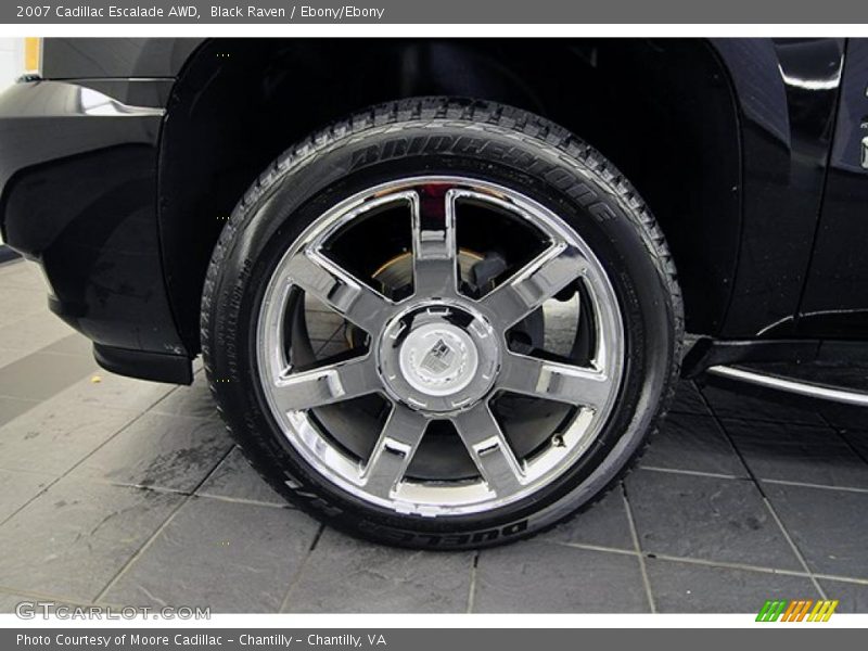 Black Raven / Ebony/Ebony 2007 Cadillac Escalade AWD