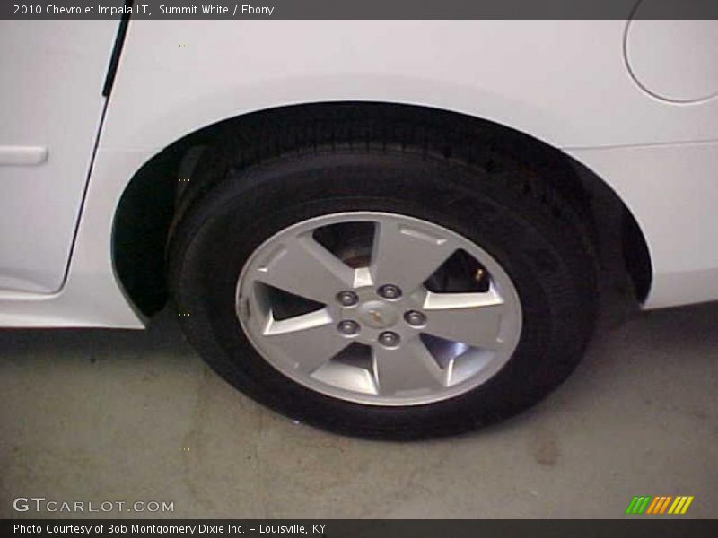 Summit White / Ebony 2010 Chevrolet Impala LT