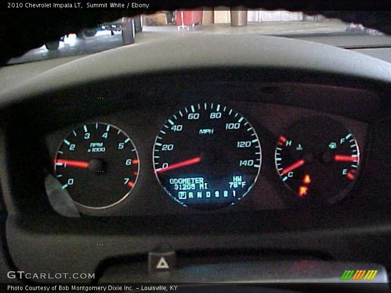 Summit White / Ebony 2010 Chevrolet Impala LT