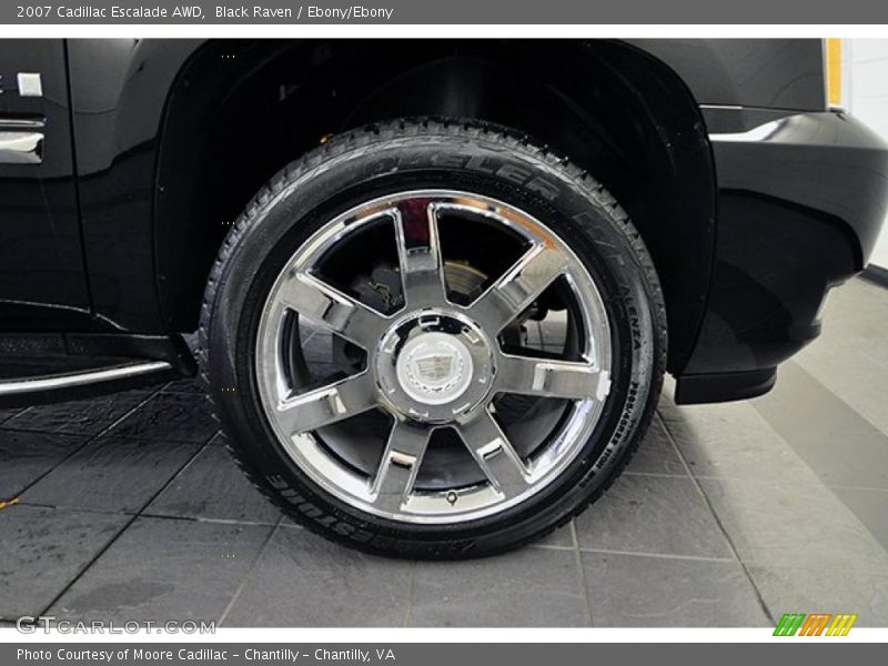 Black Raven / Ebony/Ebony 2007 Cadillac Escalade AWD