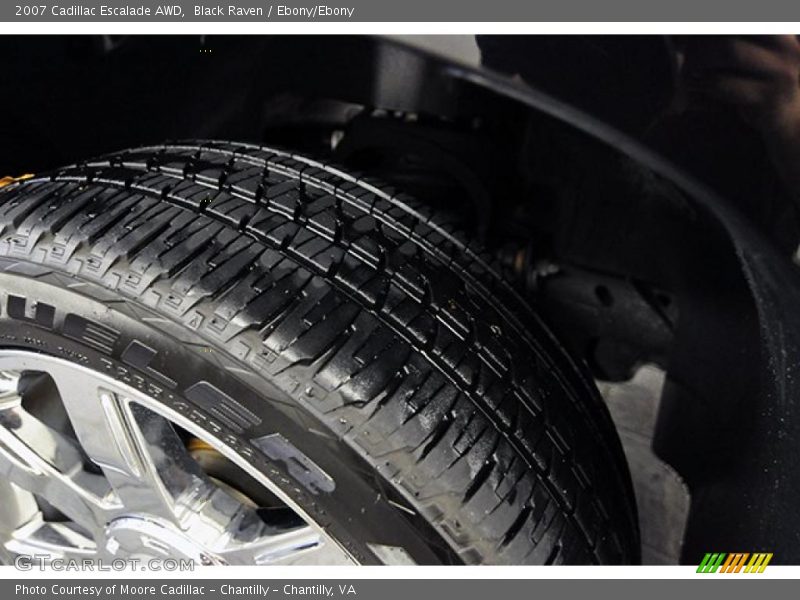 Black Raven / Ebony/Ebony 2007 Cadillac Escalade AWD