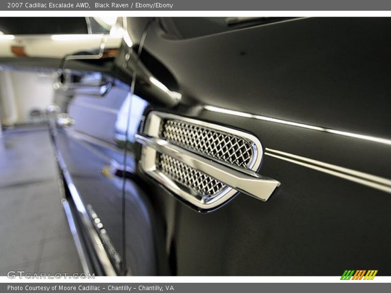 Black Raven / Ebony/Ebony 2007 Cadillac Escalade AWD