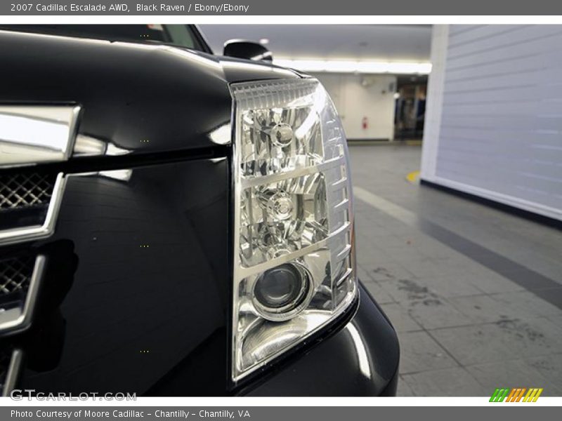 Black Raven / Ebony/Ebony 2007 Cadillac Escalade AWD