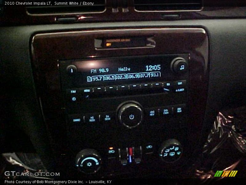 Summit White / Ebony 2010 Chevrolet Impala LT