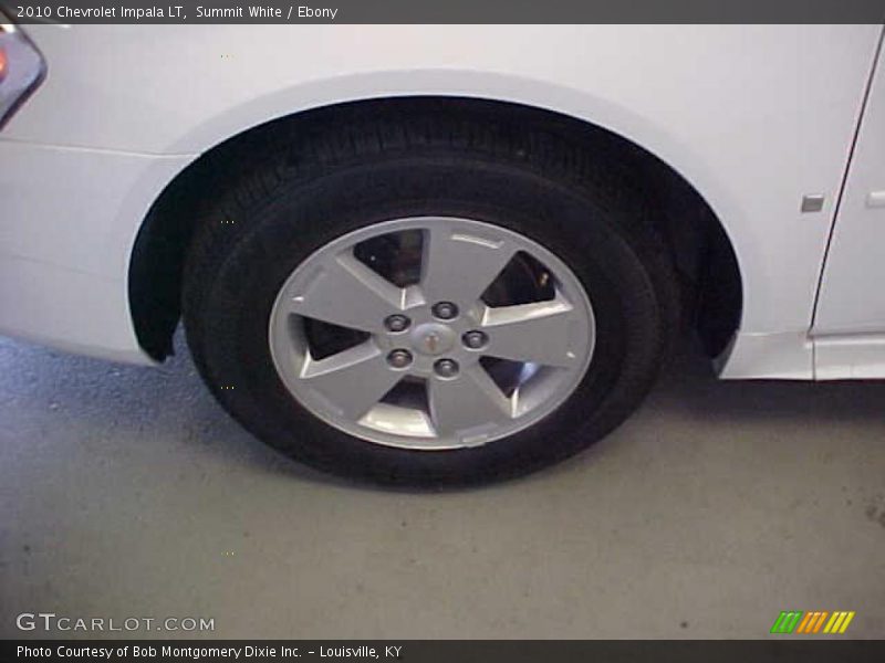 Summit White / Ebony 2010 Chevrolet Impala LT