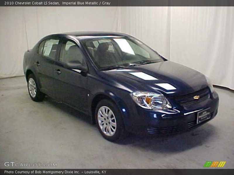 Imperial Blue Metallic / Gray 2010 Chevrolet Cobalt LS Sedan