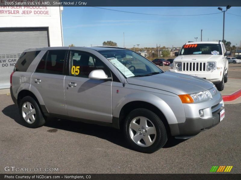 Silver Nickel / Gray 2005 Saturn VUE V6 AWD