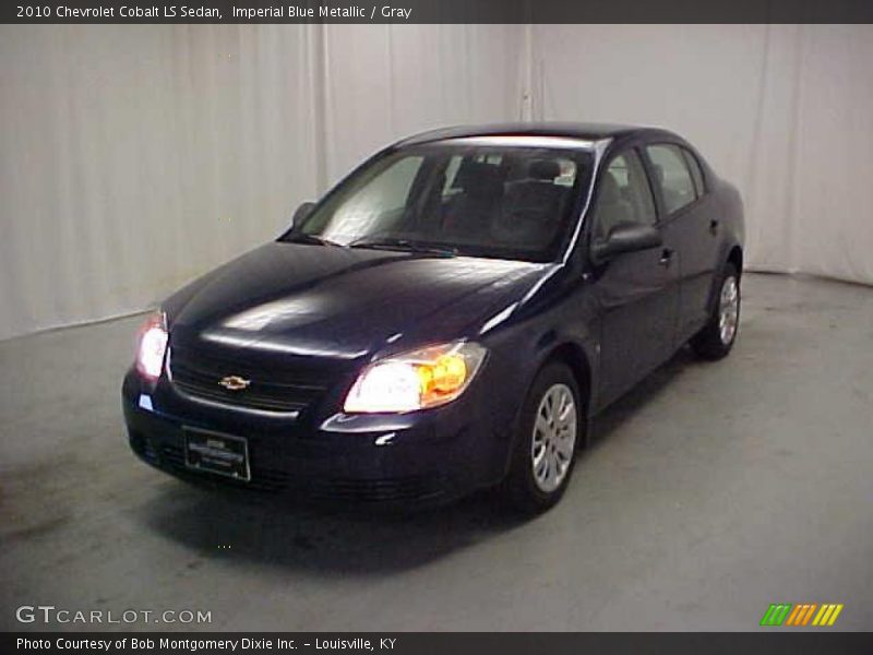 Imperial Blue Metallic / Gray 2010 Chevrolet Cobalt LS Sedan