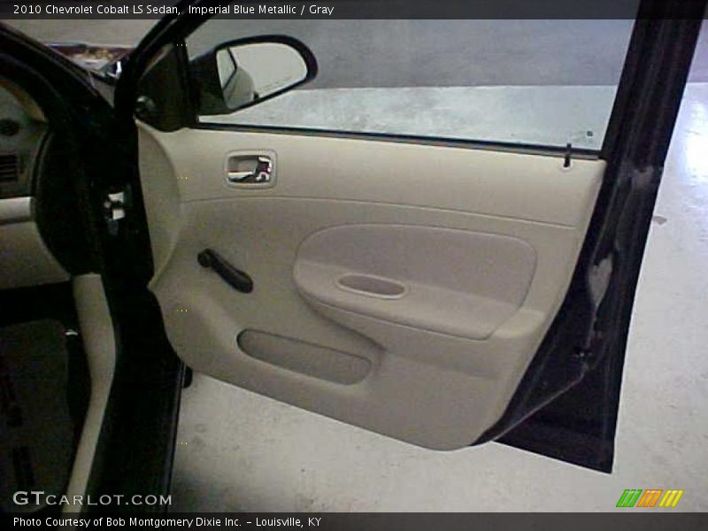 Imperial Blue Metallic / Gray 2010 Chevrolet Cobalt LS Sedan