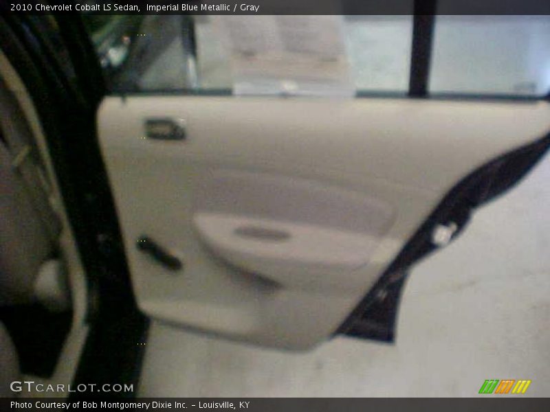 Imperial Blue Metallic / Gray 2010 Chevrolet Cobalt LS Sedan