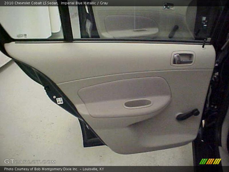 Imperial Blue Metallic / Gray 2010 Chevrolet Cobalt LS Sedan