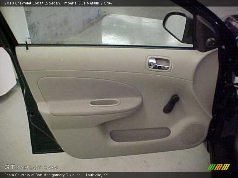 Imperial Blue Metallic / Gray 2010 Chevrolet Cobalt LS Sedan