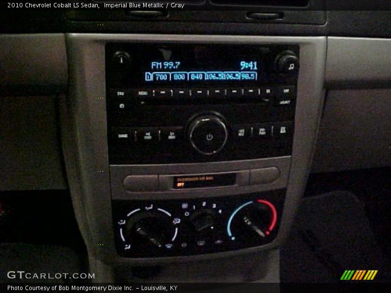 Imperial Blue Metallic / Gray 2010 Chevrolet Cobalt LS Sedan
