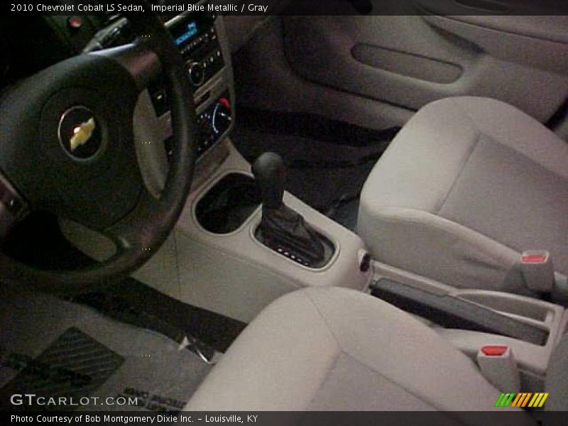 Imperial Blue Metallic / Gray 2010 Chevrolet Cobalt LS Sedan