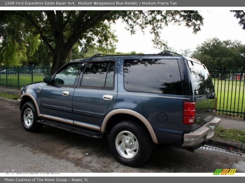 Medium Wedgewood Blue Metallic / Medium Prairie Tan 1998 Ford Expedition Eddie Bauer 4x4
