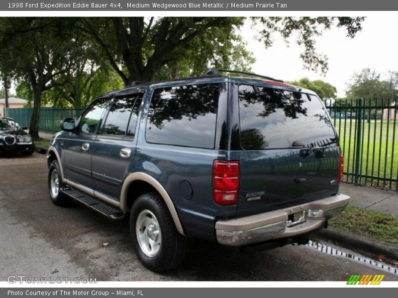 Medium Wedgewood Blue Metallic / Medium Prairie Tan 1998 Ford Expedition Eddie Bauer 4x4