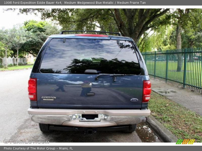Medium Wedgewood Blue Metallic / Medium Prairie Tan 1998 Ford Expedition Eddie Bauer 4x4