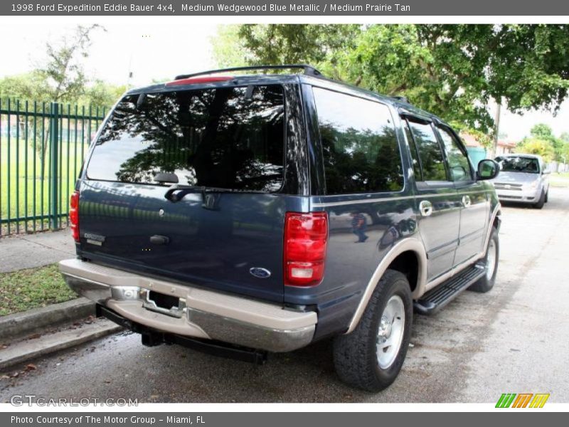 Medium Wedgewood Blue Metallic / Medium Prairie Tan 1998 Ford Expedition Eddie Bauer 4x4