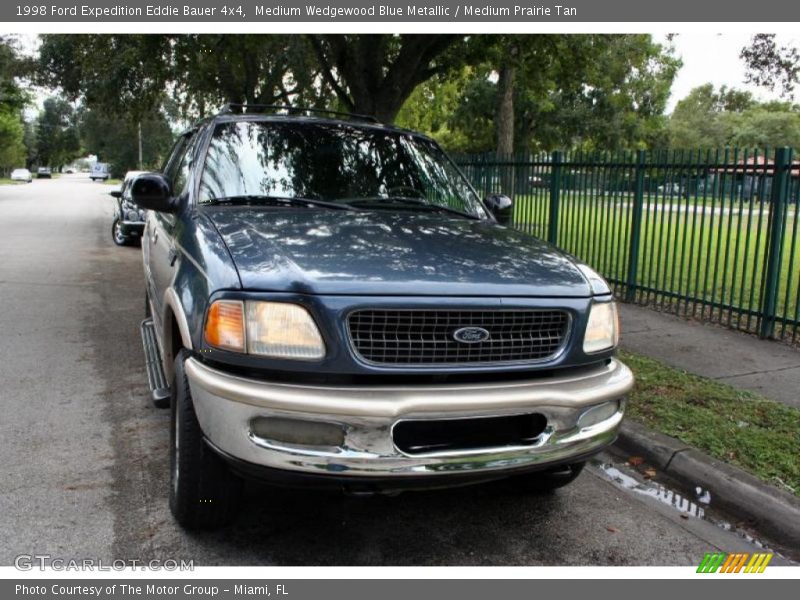 Medium Wedgewood Blue Metallic / Medium Prairie Tan 1998 Ford Expedition Eddie Bauer 4x4