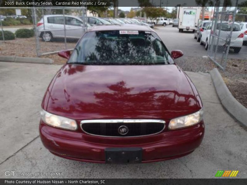 Cardinal Red Metallic / Gray 2005 Buick Century Sedan