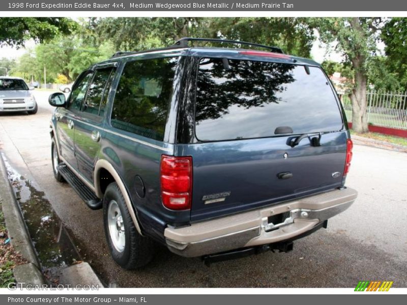 Medium Wedgewood Blue Metallic / Medium Prairie Tan 1998 Ford Expedition Eddie Bauer 4x4