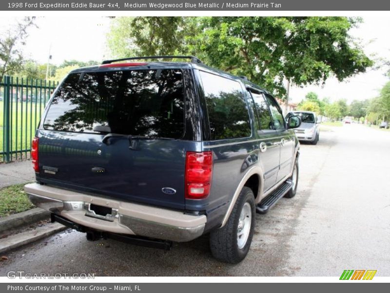 Medium Wedgewood Blue Metallic / Medium Prairie Tan 1998 Ford Expedition Eddie Bauer 4x4