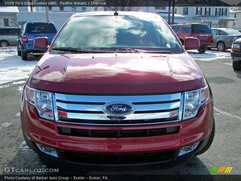 Redfire Metallic / Charcoal 2008 Ford Edge Limited AWD