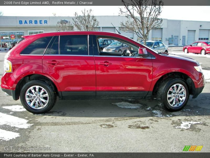 Redfire Metallic / Charcoal 2008 Ford Edge Limited AWD