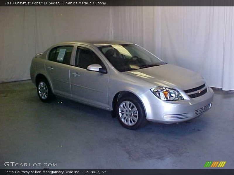 Silver Ice Metallic / Ebony 2010 Chevrolet Cobalt LT Sedan