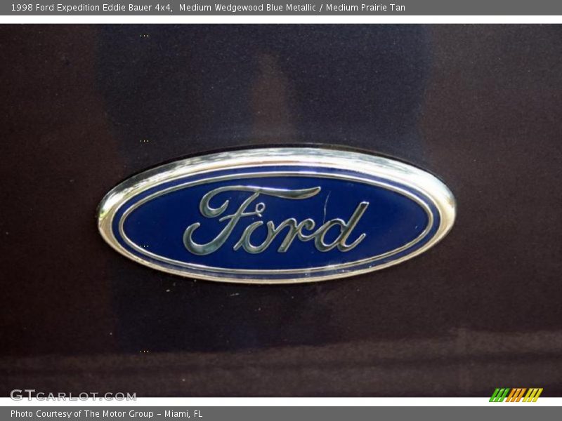 Medium Wedgewood Blue Metallic / Medium Prairie Tan 1998 Ford Expedition Eddie Bauer 4x4