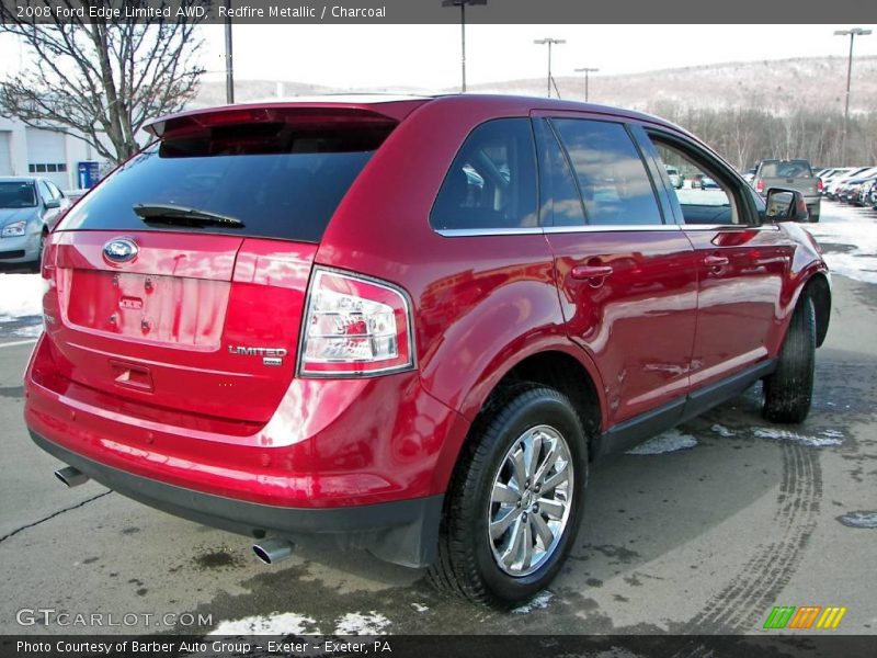 Redfire Metallic / Charcoal 2008 Ford Edge Limited AWD