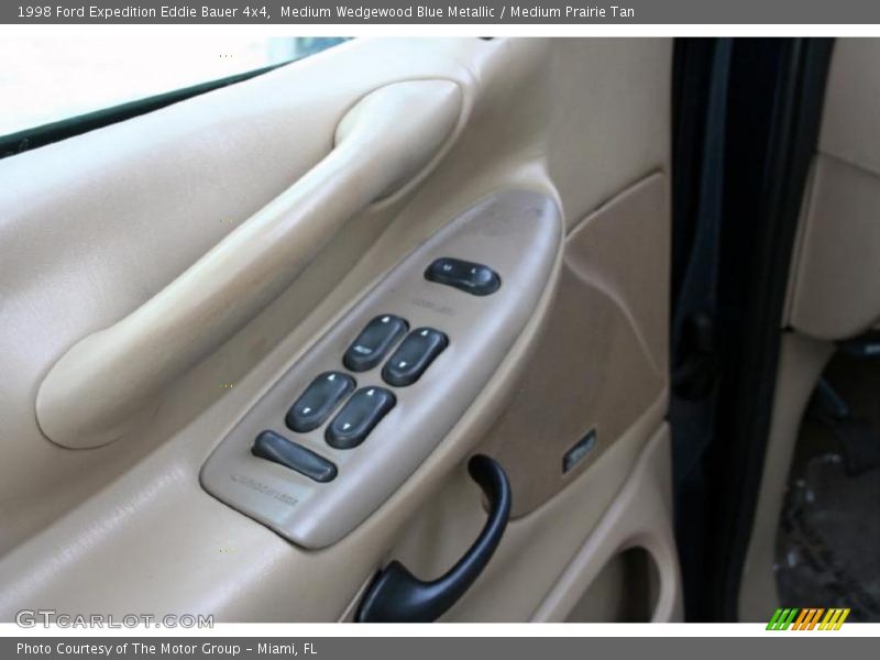 Medium Wedgewood Blue Metallic / Medium Prairie Tan 1998 Ford Expedition Eddie Bauer 4x4