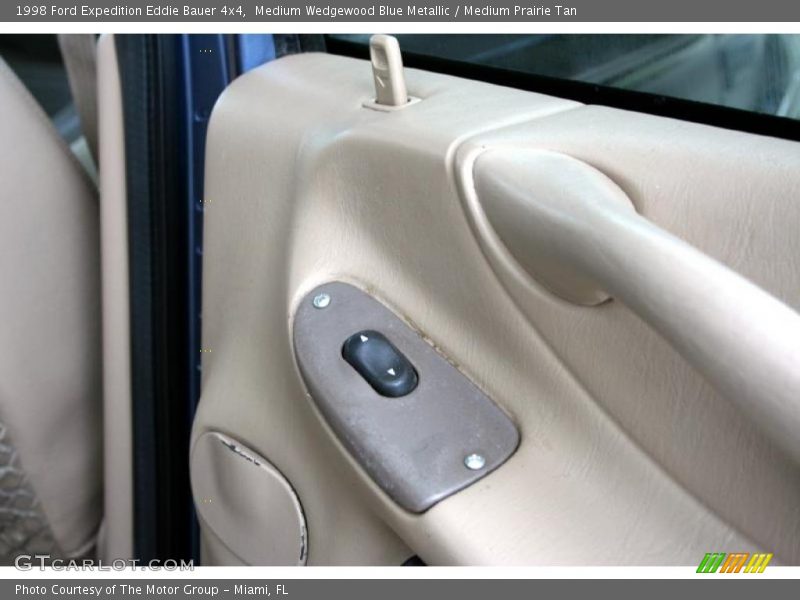 Medium Wedgewood Blue Metallic / Medium Prairie Tan 1998 Ford Expedition Eddie Bauer 4x4