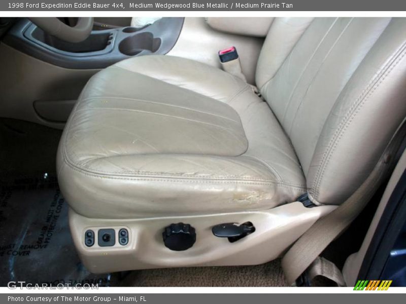 Medium Wedgewood Blue Metallic / Medium Prairie Tan 1998 Ford Expedition Eddie Bauer 4x4