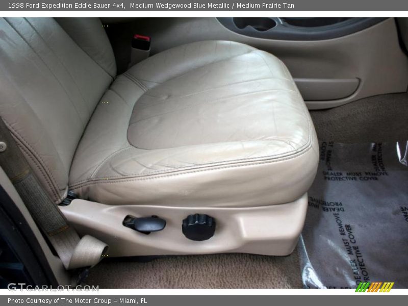 Medium Wedgewood Blue Metallic / Medium Prairie Tan 1998 Ford Expedition Eddie Bauer 4x4