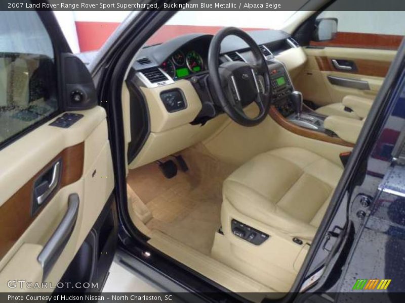Alpaca Beige Interior - 2007 Range Rover Sport Supercharged 