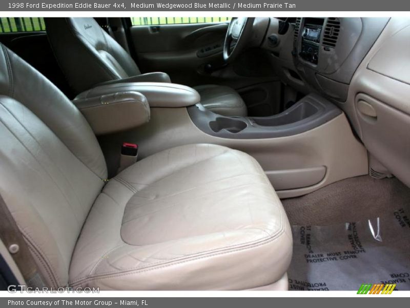 Medium Wedgewood Blue Metallic / Medium Prairie Tan 1998 Ford Expedition Eddie Bauer 4x4