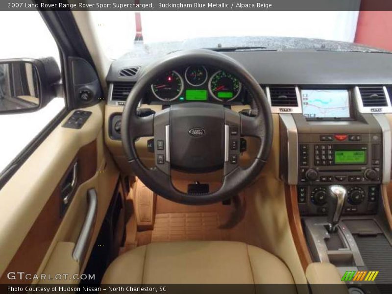 Dashboard of 2007 Range Rover Sport Supercharged