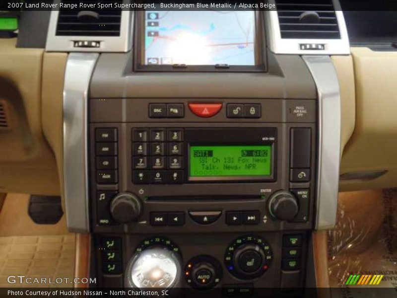 Dashboard of 2007 Range Rover Sport Supercharged