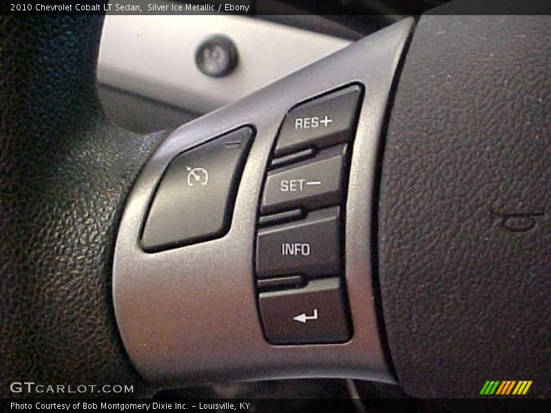 Silver Ice Metallic / Ebony 2010 Chevrolet Cobalt LT Sedan