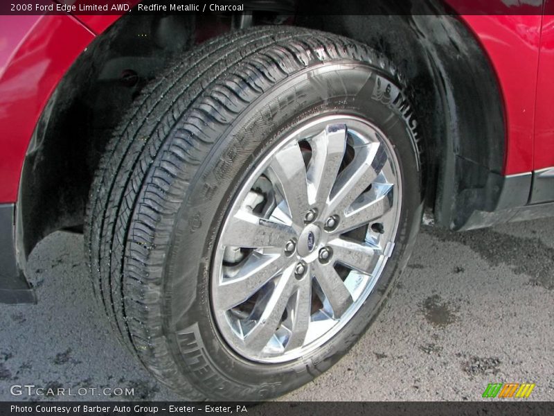 Redfire Metallic / Charcoal 2008 Ford Edge Limited AWD