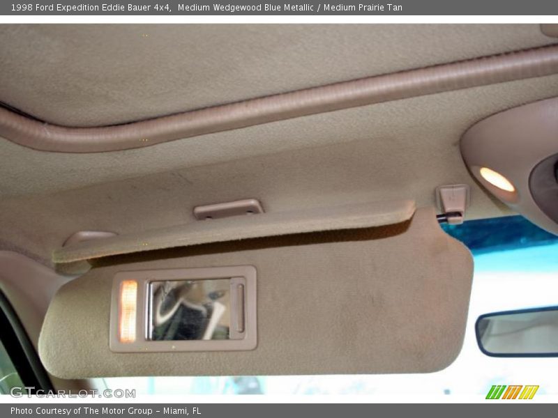Medium Wedgewood Blue Metallic / Medium Prairie Tan 1998 Ford Expedition Eddie Bauer 4x4