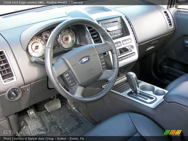 Redfire Metallic / Charcoal 2008 Ford Edge Limited AWD