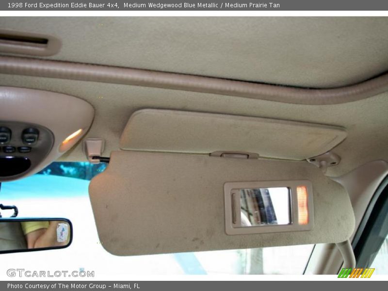 Medium Wedgewood Blue Metallic / Medium Prairie Tan 1998 Ford Expedition Eddie Bauer 4x4