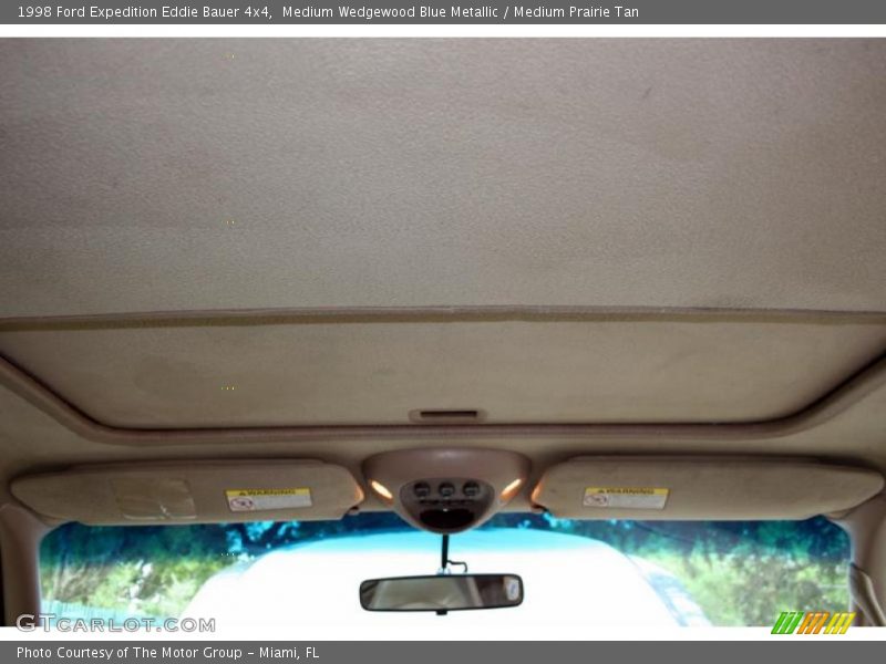 Medium Wedgewood Blue Metallic / Medium Prairie Tan 1998 Ford Expedition Eddie Bauer 4x4