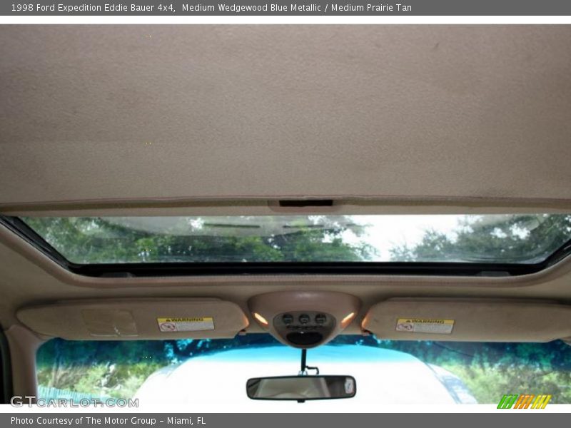 Medium Wedgewood Blue Metallic / Medium Prairie Tan 1998 Ford Expedition Eddie Bauer 4x4