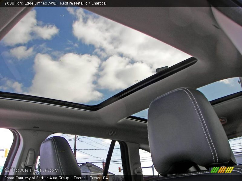 Redfire Metallic / Charcoal 2008 Ford Edge Limited AWD