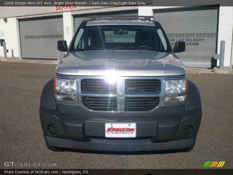 Bright Silver Metallic / Dark Slate Gray/Light Slate Gray 2008 Dodge Nitro SXT 4x4